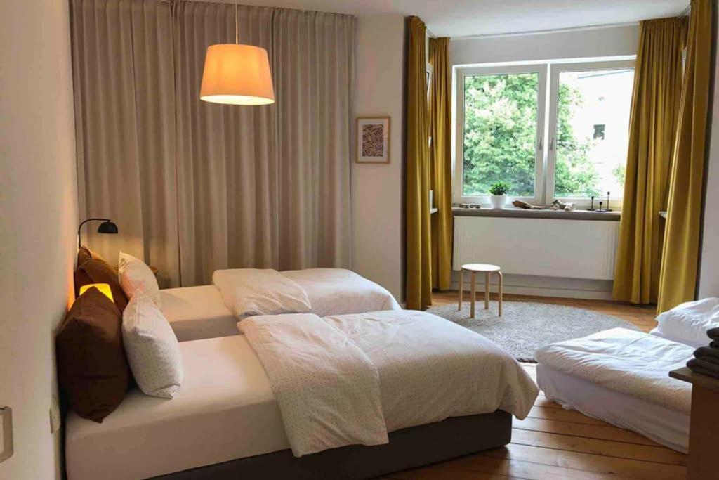 Charmant Leben Im Textilviertel - Stilvolle Wohnung - Zentral Und Ruhig 奥格斯堡 外观 照片