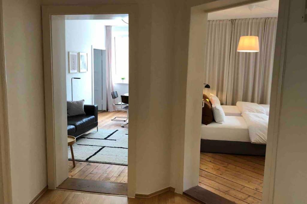 Charmant Leben Im Textilviertel - Stilvolle Wohnung - Zentral Und Ruhig 奥格斯堡 外观 照片