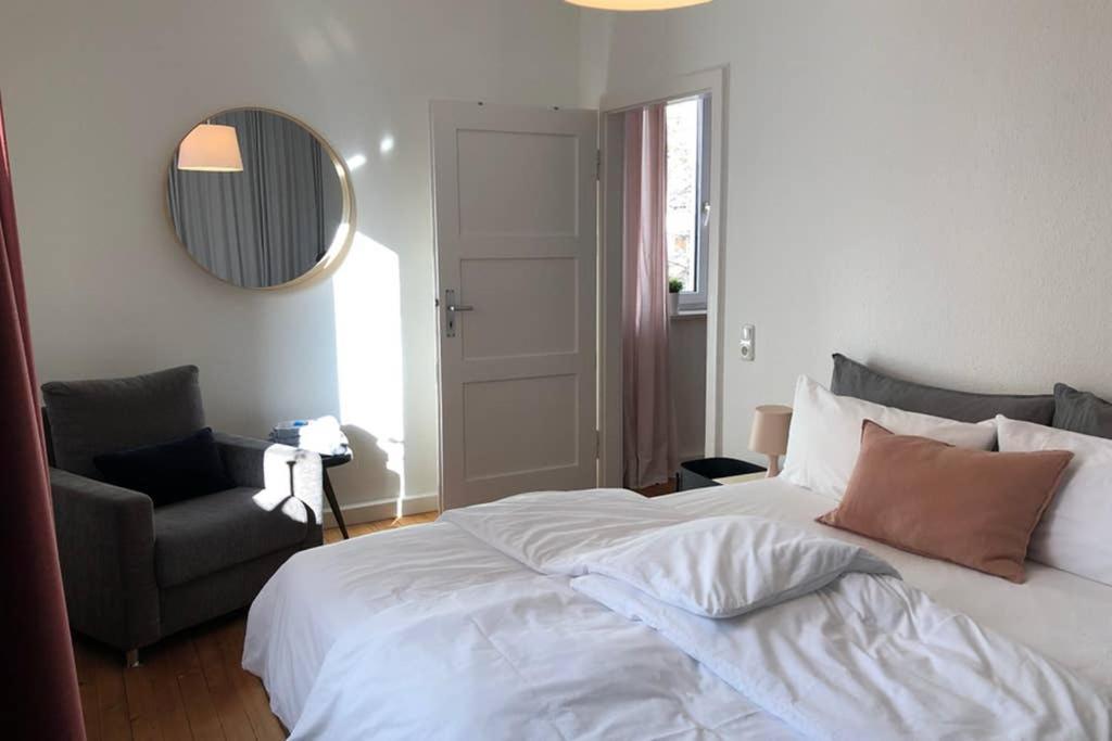 Charmant Leben Im Textilviertel - Stilvolle Wohnung - Zentral Und Ruhig 奥格斯堡 外观 照片